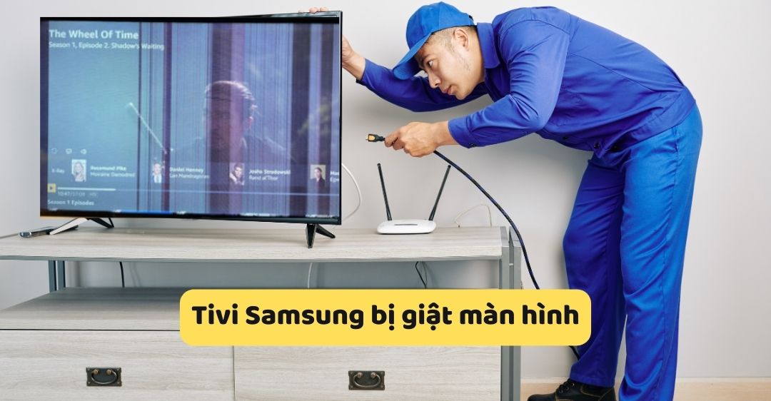 Sửa tivi Samsung sọc màn hình tại nhà TP.HCM